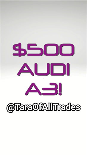 ALL This for Only $500 | Audi A3 8P Project #shorts