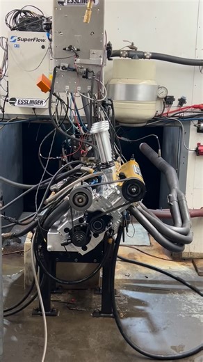 Last engine on the dyno in 2025! V3 BB7 headed to Tulsa #esslingerpower #bb7power #lastenginebuildof2025 | Esslinger Engineering