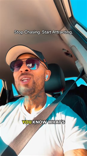 We spend life chasing everything… success, money, validation, love....