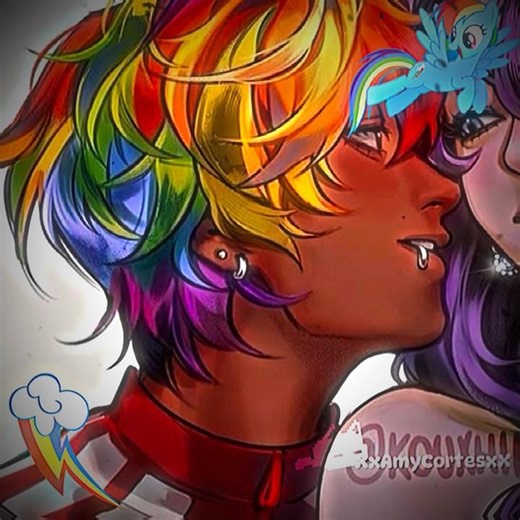 Rarity & Rainbow Dash || #edit #fypシ #fyp || #mlp #mylittlepony #rainbowdash #rarity