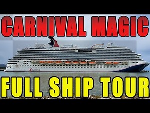Carnival MAGIC Complete Ship Tour