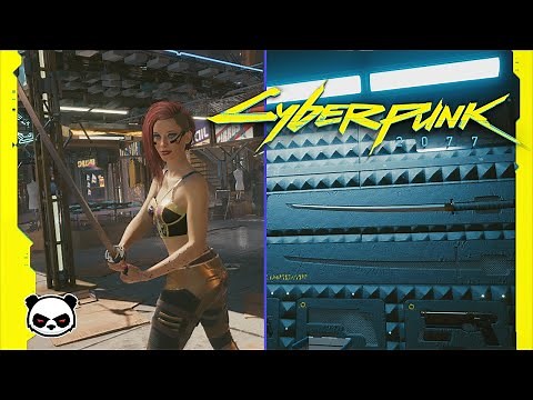 Satori Katana Iconic Weapon Location Cyberpunk 2077