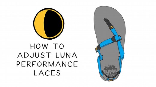 How to Adjust LUNA Sandals - Performance Laces