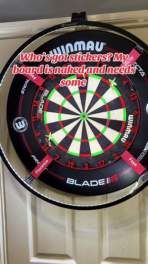 Darts stickers? #darts #dartstiktok #dartsfamily #screammovie