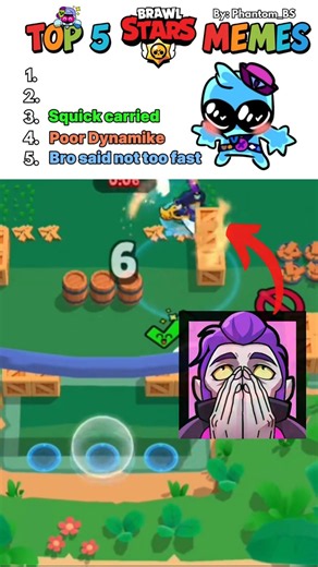 Top 5 Funniest Brawl Stars Memes 😂🔥
