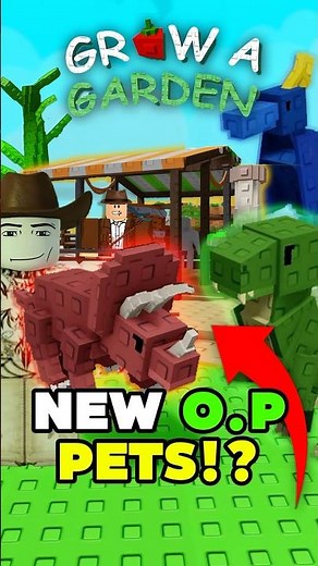 😱HURRY *ALL* NEW O.P DINOSAUR PETS?! (T-REX, RAPTOR)| Grow a Garden Prehistoric UPDATE #growagarden