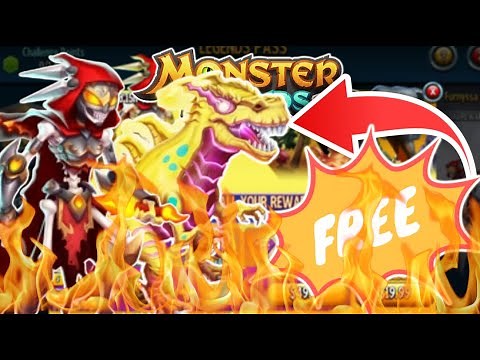 HOW TO GET THE NEW LEGENDS PASS AND BATTLE FOR FREE IN MONSTER LEGENDS!