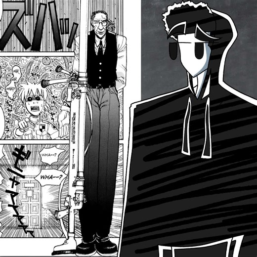 The Hellsing manga is proof bad anatomy doesn’t matter (READ DESCRIPTION)