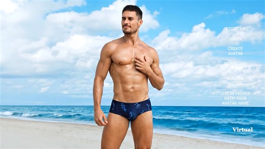 Register, login, create avatar, download the viewer, run the viewer...