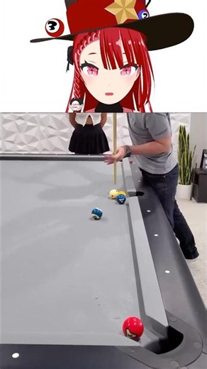 サクッと成功してるように見えますが、プロの意地だけで撮影を終わらせました。 #vrchat #billiards