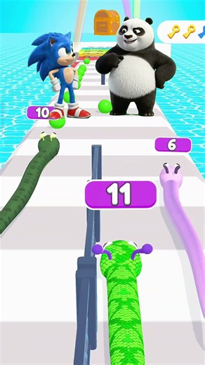 🐼 Panda vs Sonic! You Won’t Believe Who Wins! ⚡😱#Panda#sonic #epicbattle#shorts #viralshorts