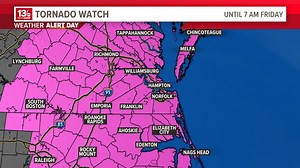 Live Updates: Flood Watch for Hampton Roads, northeast N.C. through Friday evening