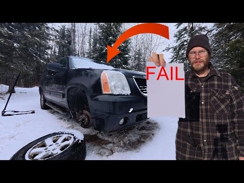 Our CHEAP NON Running GMC YUKON Failed Safety Inspection (FRAUD)