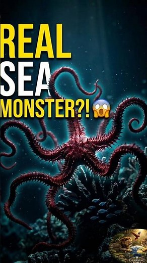 Real Sea Monster? 😱 This Deep Ocean Creature Is REAL!|#shorts