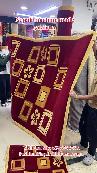 Fashion Nepal Dillibazar road Nepali galaicha size 80/190 cm 120/170 cm 180/270 cm 220/320cm #nepalimachinemadegalaicha #fashionnepalpvtltd #bedroomdecor #foryou #homedecor @Ktm textiles Dillibazar @Nevi collection