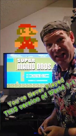 This Game Genie Code Unlocks a SECRET World 1-1! #nintendo #retro #gaming