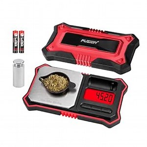 Fuzion Digital Pocket Scale, 200g x 0.01g Jewelry Gram Scale, 6 Units Conversion, LCD Back-Lit Display, Use for Jewelry/Medicine/Food/Powder/Herb(Battery Included)