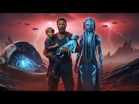Alien Mother Stunned as Human Dad Feeds Her Baby—What Happened Next Changed Everything | Scifi