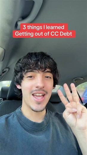 3 things I learned getting out of credit card debt at 22. Follow me to watch me build my financial future #ajbaron #motivation #creditcarddebt #financetips | Aaron-Jacob Baron