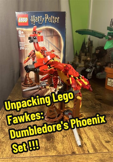 Explore LEGO Harry Potter 76448 Fawkes Phoenix Set