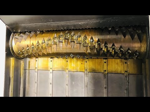 100HP Large Single Shaft Shredder Machine - Aumax Model: AMS-40150