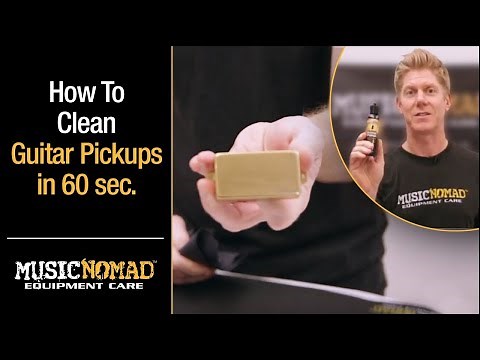 How to Clean & Polish Oxidized, Tarnished Guitar Pickups in 60 Seconds
