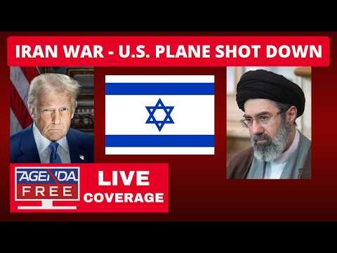 Iran War - US Fighter Jet Shot Down over Iran - LIVE Breaking News Coverage