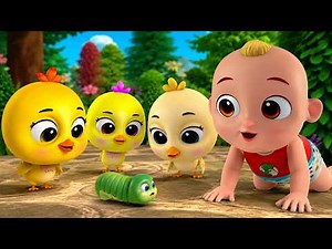 Five Ducks Adventure🦆 Counting Song With Little Gaga | Nursery Rhymes & Kids Songs