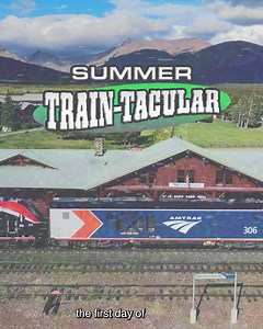 2.2M views · 42K reactions |  WARNING This video contains extreme views, zero traffic and monster summer vibes. | Amtrak | Facebook