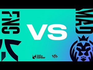 LEC Spring Split - W2D2 - FNC vs MAD