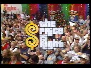1997 The Price Is Right 1996 Christmas Episode Rerun on KMOV 4 CBS in St. Louis, MO VHS rip
