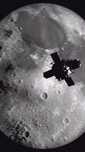 A fast-moving object appears to pass close to the Moon, creating a surprising sight during observation. In most cases, this is a satellite or small space rock crossing in front of the Moon and appearing closer due to distance and zoom. #space #moon #orbit #ISS | Space AstroVision