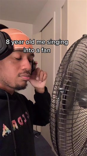 Childhood Fun: Singing into a Fan Memories