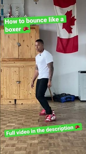 Boxing footwork fundamentals: Boxer's Bounce - like Manny Pacquiao and Muhammad Ali 🥊