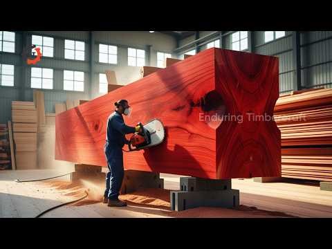 Giant Rosewood Tree: From Deep Forest to High Class Dining Table The Carpenter's