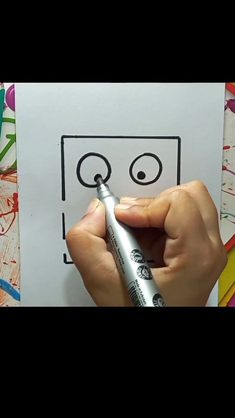 How To Draw Monster in easy way from shapes #monster #monsterdrawing #monsterdrawingstepbystep #howtodraw #howtodrawmonster #monsterdrawingeasy #kidsdrawing #shapesdrawing #cutedrawings #kidscoloring #colors #kidsart #art #2mintdrawing #viral #artmania #foryou #drawingandcoloring