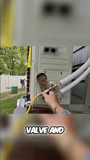 Vacuuming Your Mini Split? DON'T FORGET THIS CRUCIAL STEP! #shorts