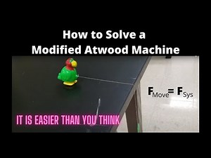 How to Solve the Modified Atwood Machine Problem