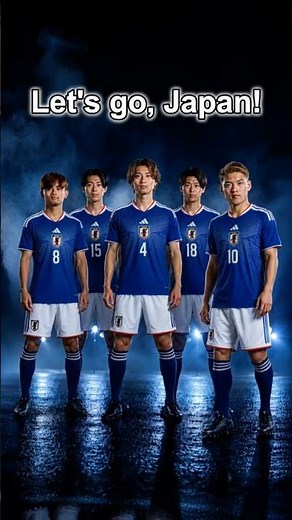 SAMURAI BLUE COME HERE! #worldcup2026 #japan #samuraiblue #ワールドカップ #日本代表