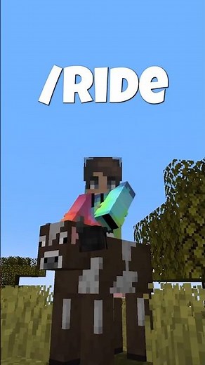 How to RIDE ANY MOB!