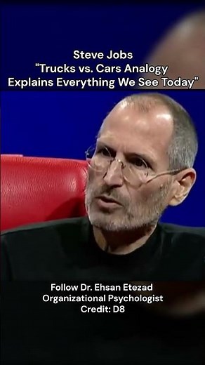 Apple CEO Steve Jobs Best Story & Analogy #entrepreneur #businessadvice #lifeadvice #stevejobs