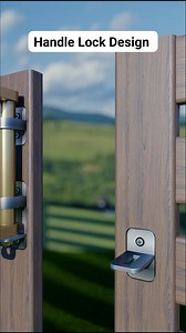 3.1M views · 21K reactions | Handle Lock Design #handlelock #lock #locking #locksystem #gatelock #safetytips #safetyfirst #lockdesign #automatically | MS Steel Fabrications | Facebook