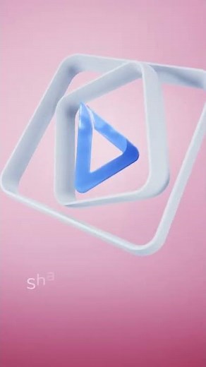 3d Logo Animation | Clean Shapes Opener