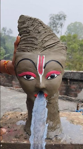 Hanuman Ji mitti murti idols makings/hanuman mitti making/hanuman clay making #shorts #video