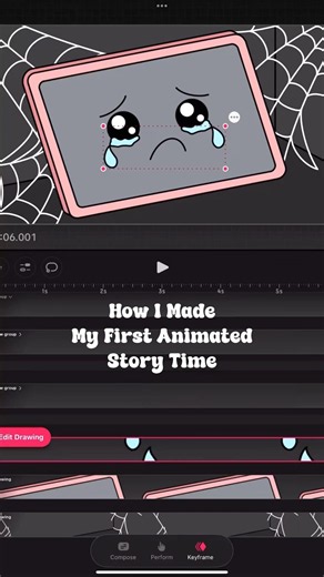 How I Made My First Animated Story Time, This Took Me So Long! 😭