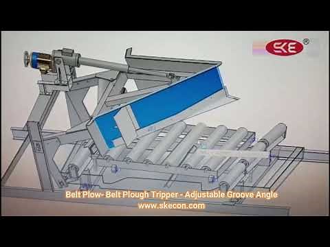 SKE Belt Plow, Plough Tripper for Bulk Material Unloading
