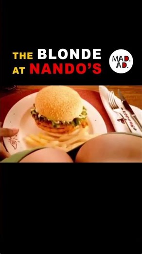 THE BLONDE AT NANDO'S... 🍔🍟 (Wait for it!)