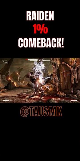 MKX | Raiden 1% COMEBACK! | Mortal Kombat X 2025 Gameplay #fgc #mkx #mortalkombatx #mk1 #mk11 #swag