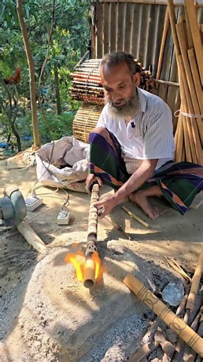 Today's Collection on Instagram: "Making Most Expensive $100 Flute #making #Amazing #viral #flute #bamboo diy"