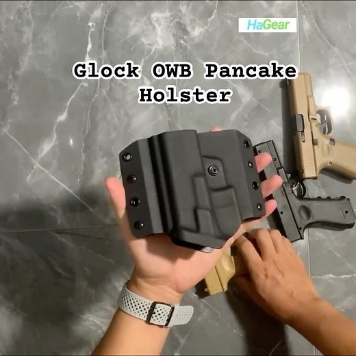 HaGear Glock Fast Draw KYDEX Holster – Speed, Precision & Reliability for Glock 17/18/19/34/45